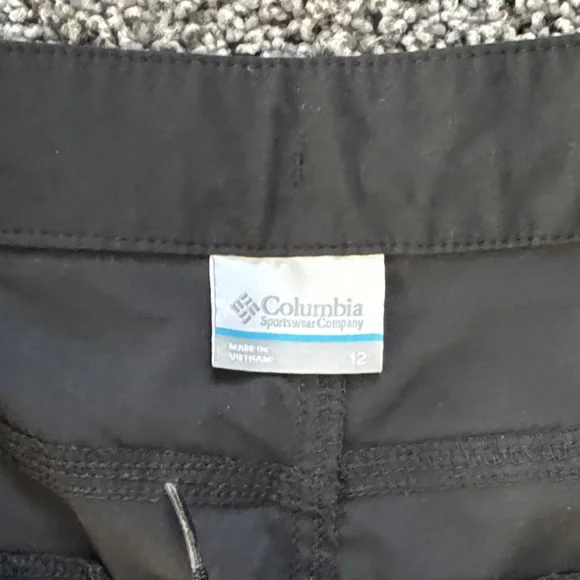 Columbia Climber Canyon™ II Capri 3/4 Pants Women's Black Like New Size 12 - Picture 10 of 16
